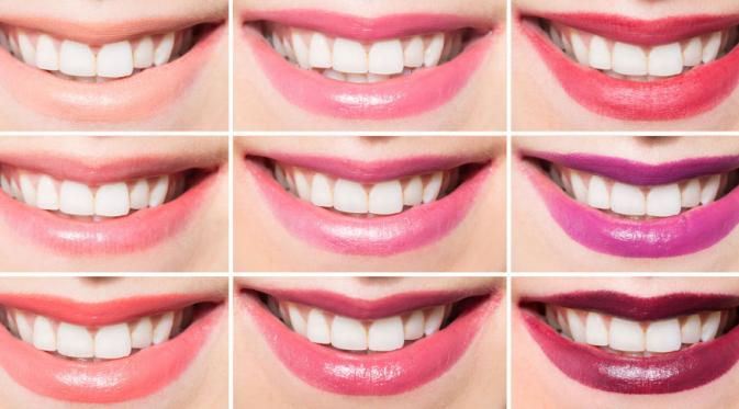 Lipstik ini membuat warna gigi kelihatan lebih putih. Sumber: Pinterest