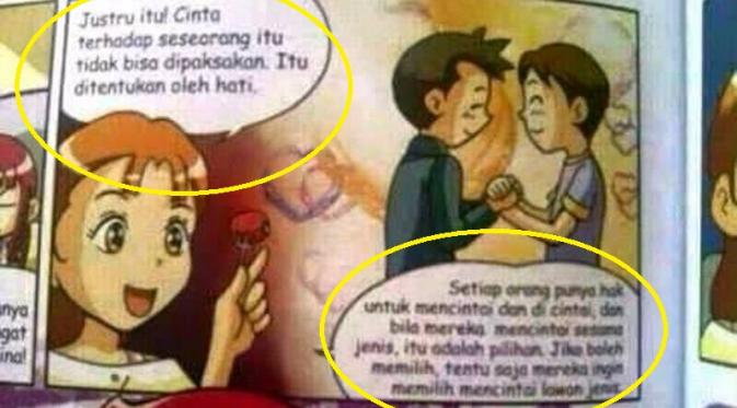 Buku bacaan anak-anak disusupi konten untuk orang dewasa | Via: facebook.com