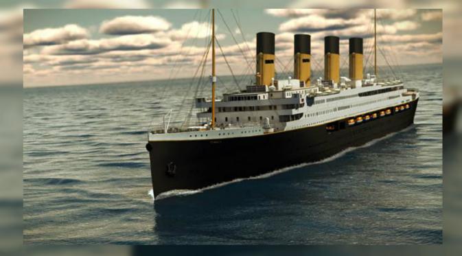 Titanic II direncanakan akan berlayar pada tahun 2018 mendatang.