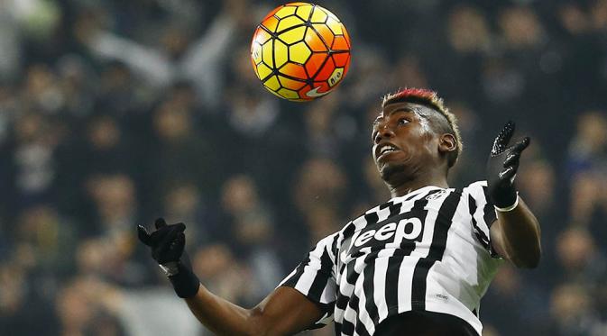 Gelandang Juventus, Paul Pogba (Reuters/Stefano Rellandini)