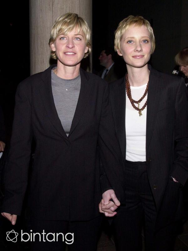 Anne Heche dan Ellen DeGeneres (AFP/Bintang.com)