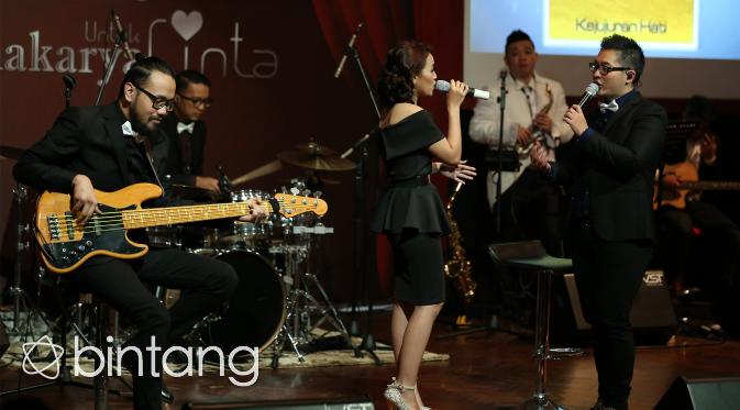 Konser Kerispatih 'Mahakarya untuk Cinta'. (Andy Masela/Bintang.com)