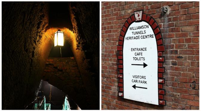 6 Bangunan Bawah Tanah yang Mengerikan Tersembunyi di Inggris. Terowongan bawah tanah Williamson (Alamy)