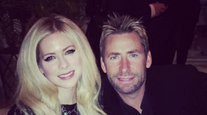 Avril Lavigne dan Chad Kroeger (Source: Instagram)