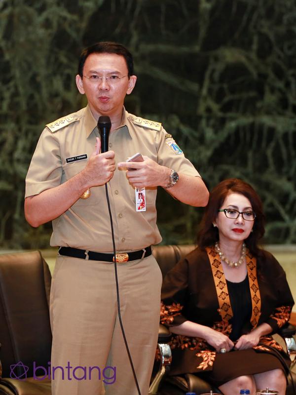 Pembekalan diberikan Ahok kepada para finalis, agar menjadi pelopor bangsa yang membangun. Terutama untuk menyambut dan bersaing dalam Masyarakat Ekonomi ASEAN (MEA). (Deki Prayoga/Bintang.com)