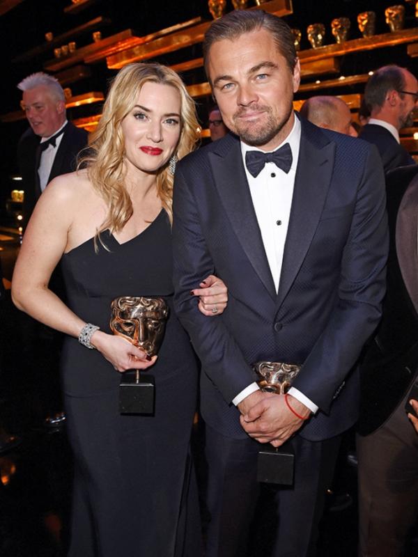 Kate Winslet dan Leonardo DiCaprio, nominator Oscar 2016. foto: people.com