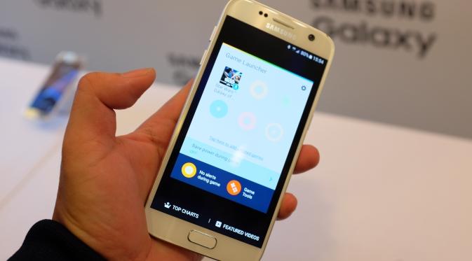 Fitur Game Launcher di Samsung Galaxy S7. Foto: Liputan6.com/Iskandar