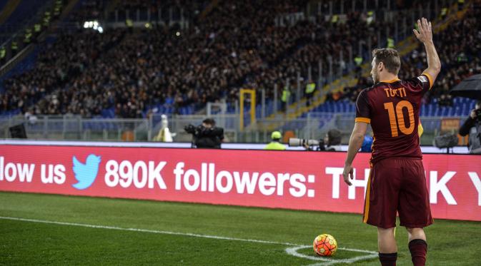 Francesco Totti (ANDREAS SOLARO / AFP)