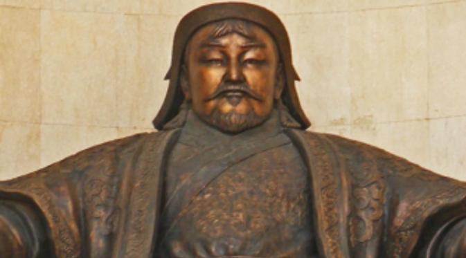 Genghis Khan dipandang sebagai orang terkaya sedunia pada abad ke-12. (Sumber history.com)