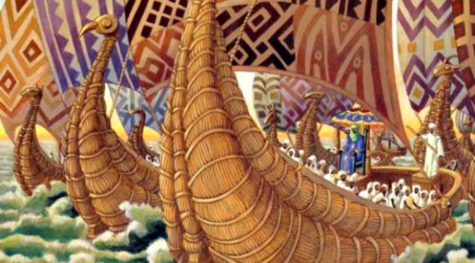 Penguasa Kesultanan Mali pada abad 14 disebut-sebut turun tahta demi mengarungi Samudera Atlantik. (Sumber Ancient Origins)