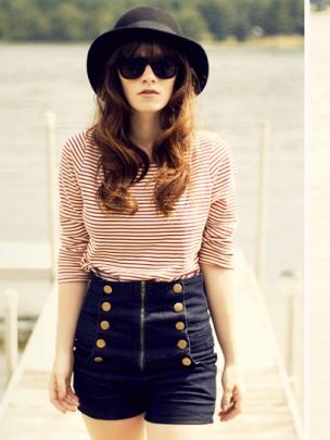 [Bintang] style high waist membuat kamu terlihat tinggi. (via: lookbook.nu)