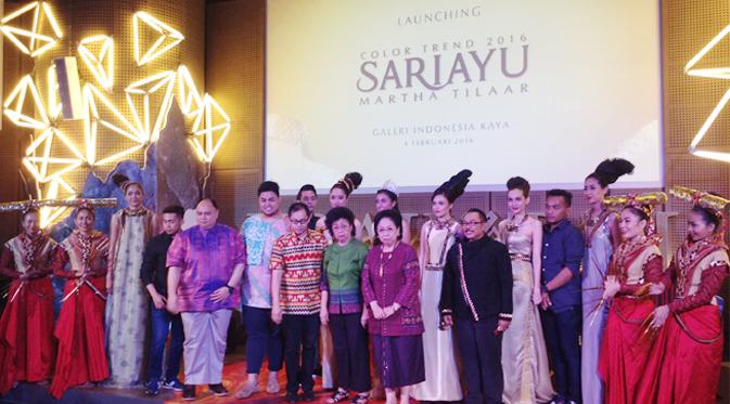 Sariayu Martha Tilaar Luncurkan Rangkaian Makeup Color Trend 2016 Inspirasi Krakatau The Color of Asia.