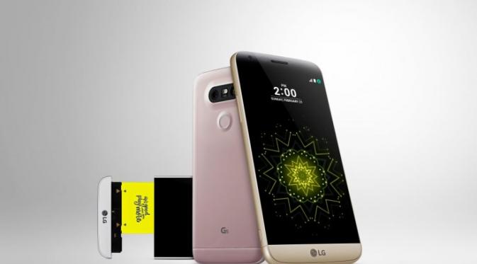 Ponsel terbaru LG G5 yang mengusung konsep modular.