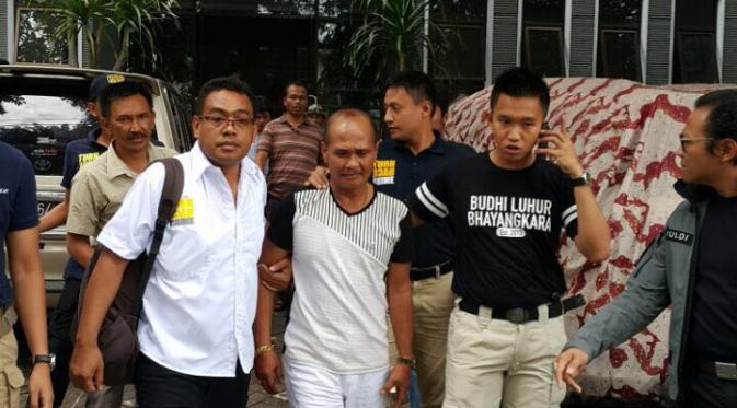 Pentolan Kalijodo Daeng Azis ditangkap di sebuah kos-kosan di Jl Antara, Jakarta Pusat (Liputan6.com/Istimewa)