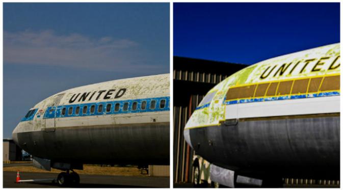Sebuah pesawat Boeing 727 lawas diterbangkan lagi setelah menjadi pajangan museum dirgantara selama 25 tahun terakhir. (Sumber Robert Bogash)