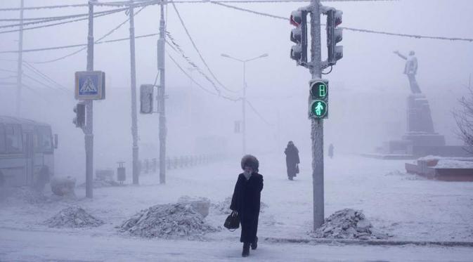 Ilustrasi cuaca buruk di Rusia pada tahun kabisat. (plus.google.com)