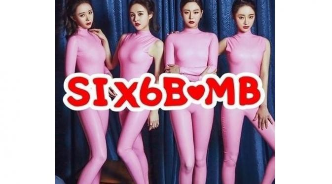 girlband sixbomb berpenampilan seksi (kpopstarz)