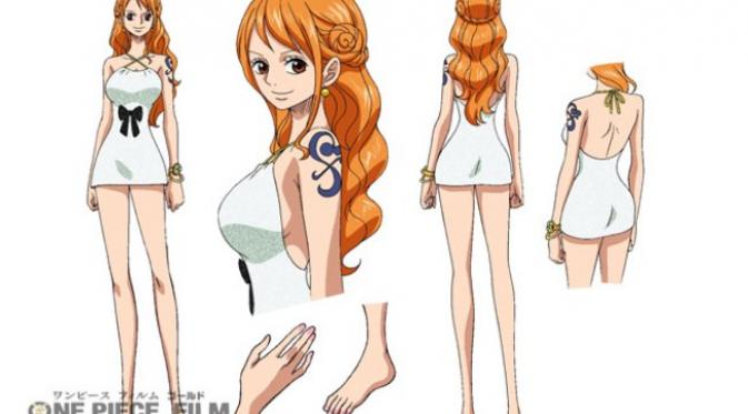 Tampilan karakter anime One Piece Film Gold. (Anime News Network)