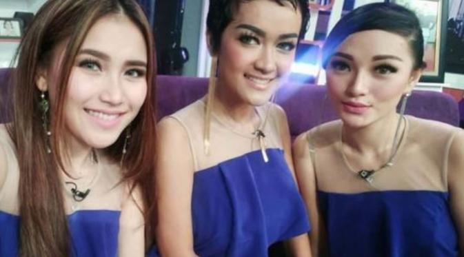 Ayu Ting Ting, Julia Perez, dan Zaskia Gotik (Instagram/@ayutingting92)