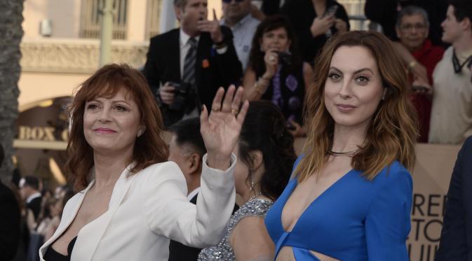 Eva Amurri dan Susan Sarandon (Bintang/EPA)