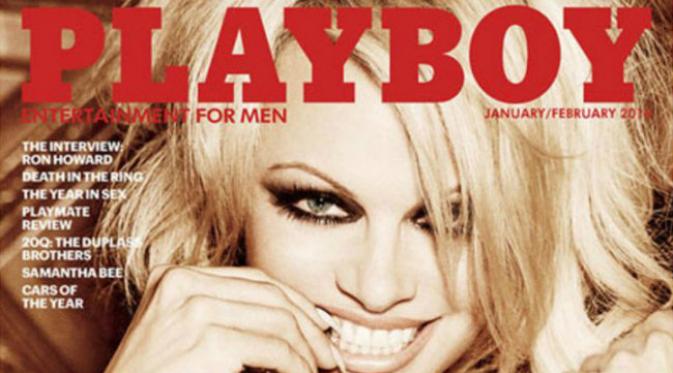 Sampul terakhir majalah Playboy yang mengumbar ketelanjangan, edisi Januari/Februari 2016. (Sumber BBC)