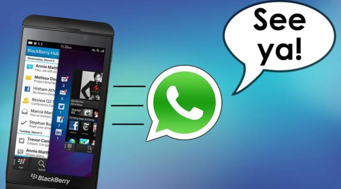 BlackBerry mencari alternatif lain untuk menggantikan WhatsApp (Sumber: Techradar)