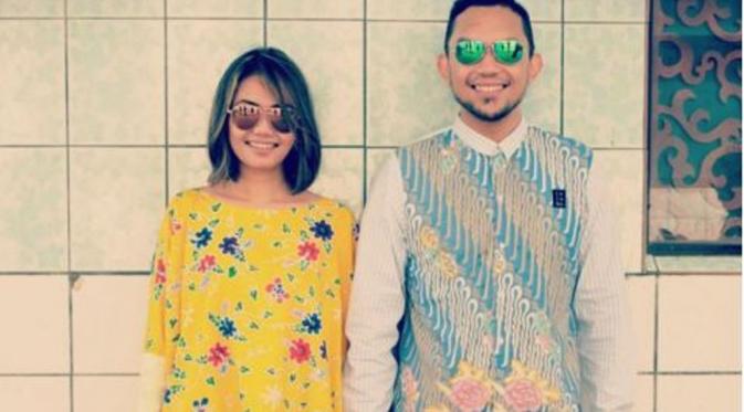 Rina Nose dan Fakhrul Razi isyaratkan keseriusan hubungan asmara mereka [foto: instagram/rinanose16]