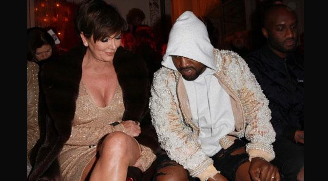 Kanye West dan Kris Jenner (via radaronline.com)