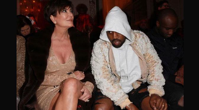 Kanye West dan Kris Jenner (via radaronline.com)