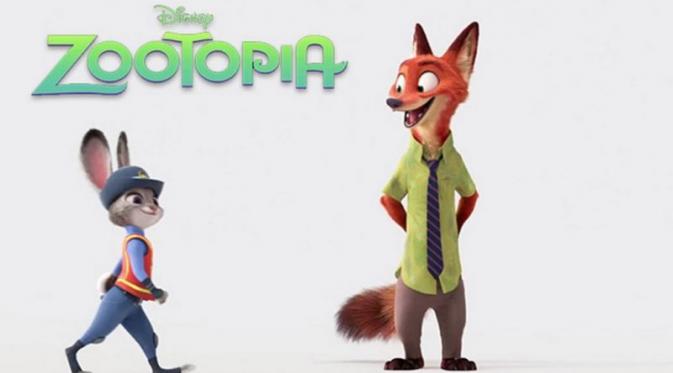 Film animasi Zootopia. foto: forbes