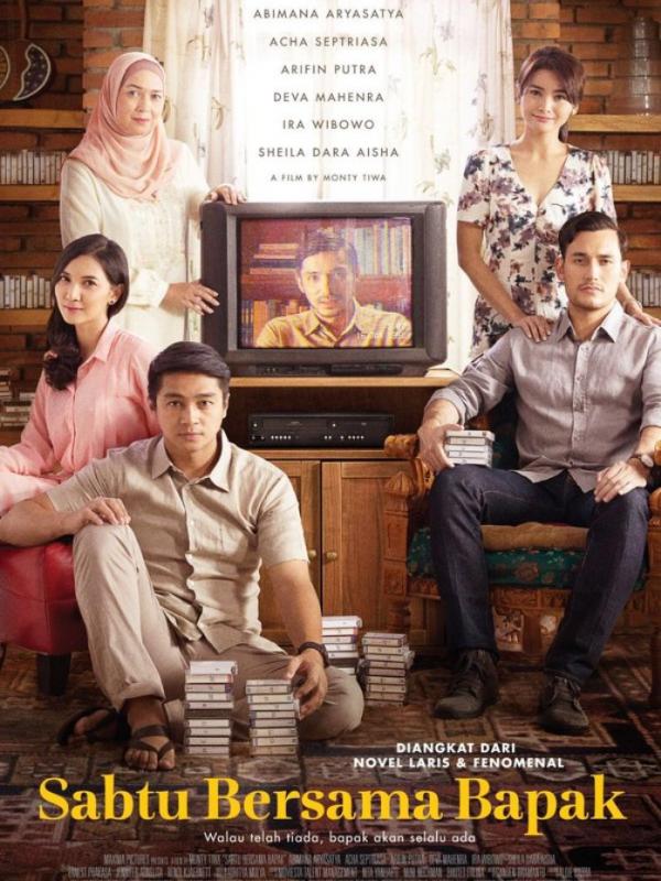 Poster film Sabtu Bersama Bapak. (via Twitter)