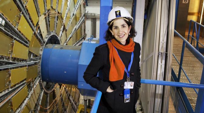 Fabiola Gianotti, merupakan perempuan pertama yang menjabat sebagai pemimpin umum dari European Organisation for Nuclear Research (CERN) (Foto: ctp.berkeley.edu).