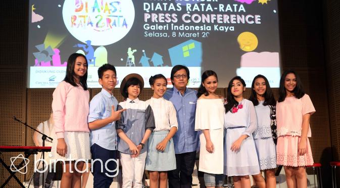 Project Di Atas Rata-Rata Erwin dan Gita Gutawa (Nurwahyunan/Bintang.com)