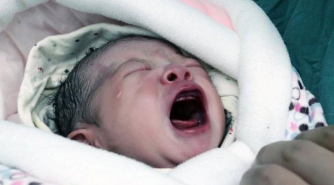 Bayi langsung berusia 12 tahun lahir di China | Via: istimewa