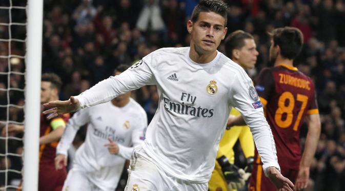 Tiga alasan James Rodriguez bakal bersinar di MU. (Reuters/Juan Medina)