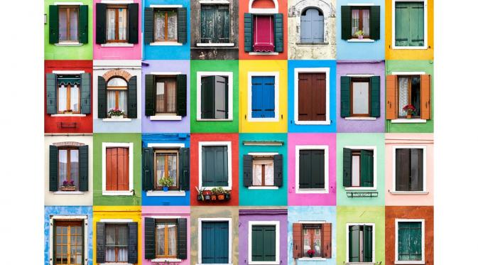 Burano, Italia. (Via: boredpanda.com)