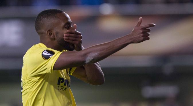 Cedric Bakambu adalah mesin gol Villarreal. (AFP/Jose Jordan)