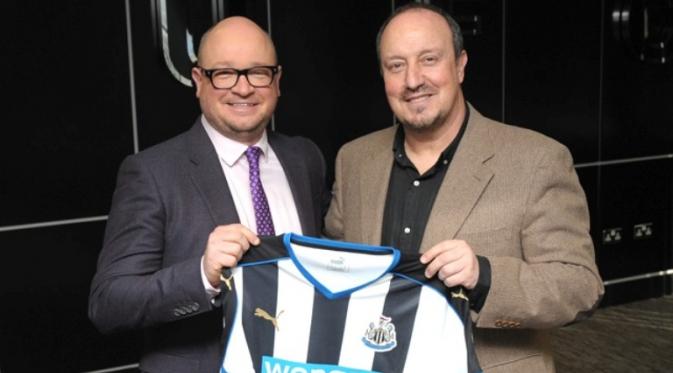Rafael Benitez resmi melatih Newcastle United, Jumat (11/3/2016). (Newcastle United). 