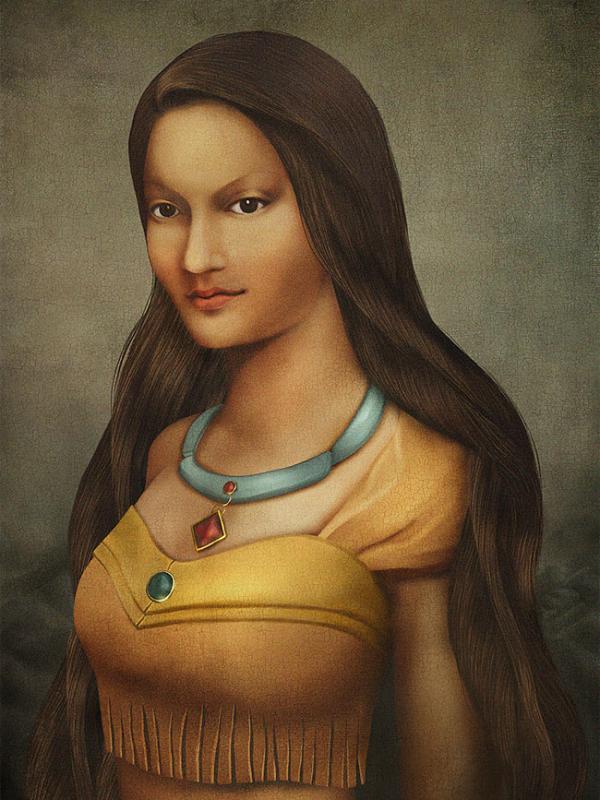 Pocahontas. (Via: mymodernmet.com)