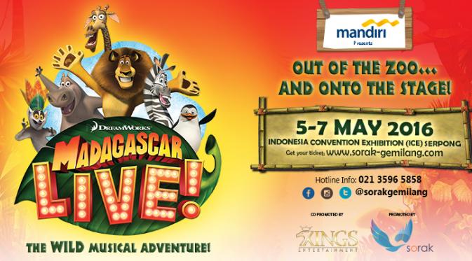 Madagascar Live! (Sorak Gemilang Entertainment)