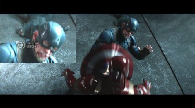 Adegan diduga spoiler dalam Captain America: Civil War. (Reddit / Cinema Blend)