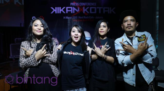 Kikan X Kotak rilis single Long Live Rock N Roll (Adrian Putra/Bintang.com)