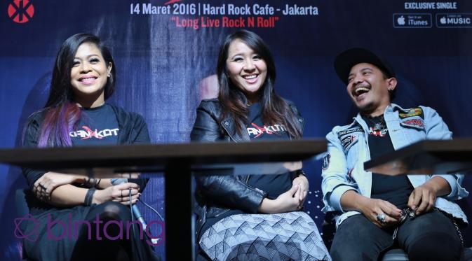 Kikan X Kotak rilis single 'Long Live Rock N Roll' (Adrian Putra/Bintang.com)