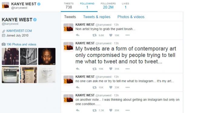 Twitter Kanye