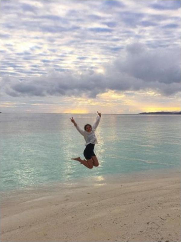 Foto Pevita Pearce saat berlibur ke Raja Ampat (via Instagram/pevpearce)