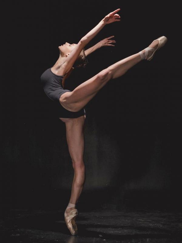 Tarian balerina. (Via: boredpanda.com)