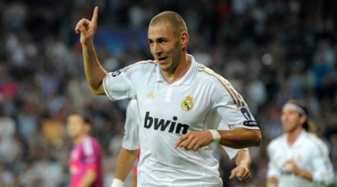 Striker Real Madrid asal Prancis, Karim Benzema. (AFP/Dani Pozo)