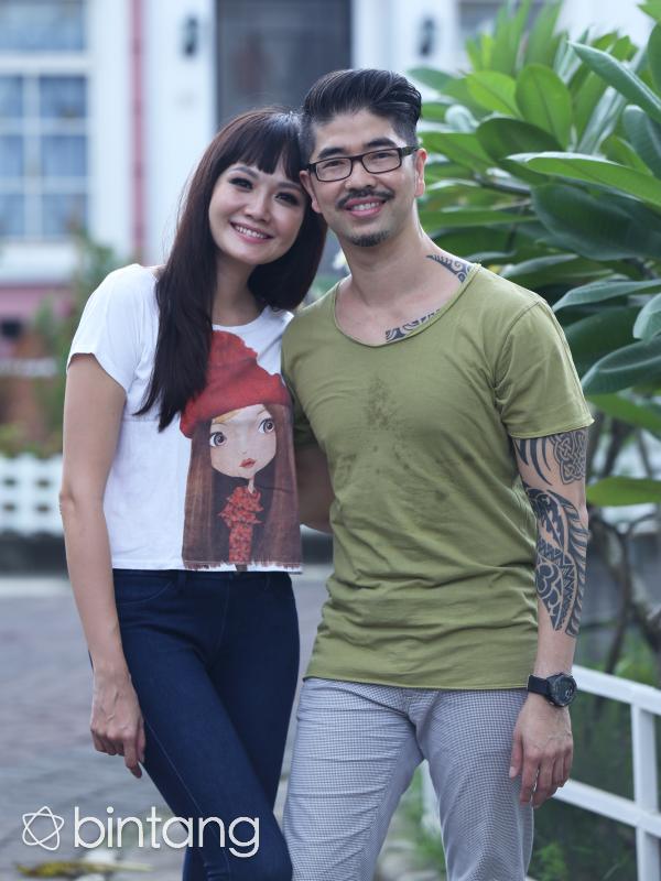 Alena Wu dan Popo Fauza (Nurwahyunan/Bintang.com)
