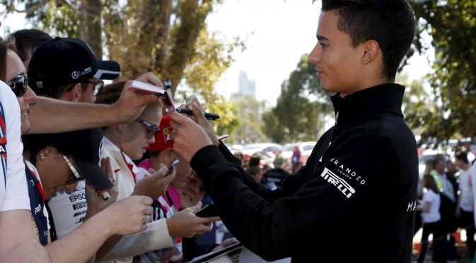 Tak seperti Rio Haryanto, Pascal Wehrlein dapat hasil yang bagus di Australia (Reuters)