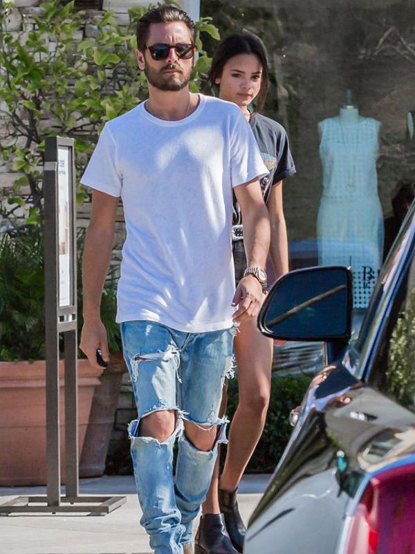 Scott Disick dan Christine Burke (via dailymail.co.uk)